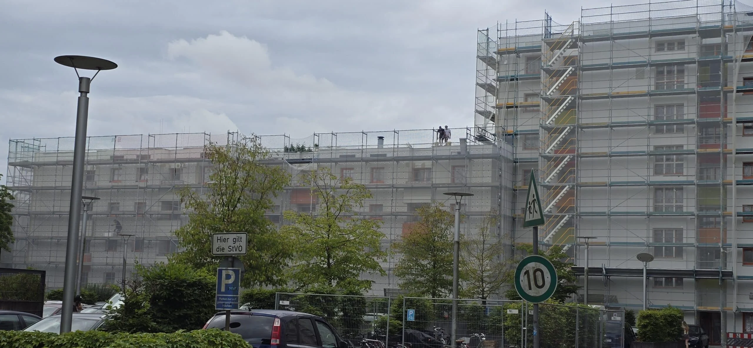 WDVS Großfläche